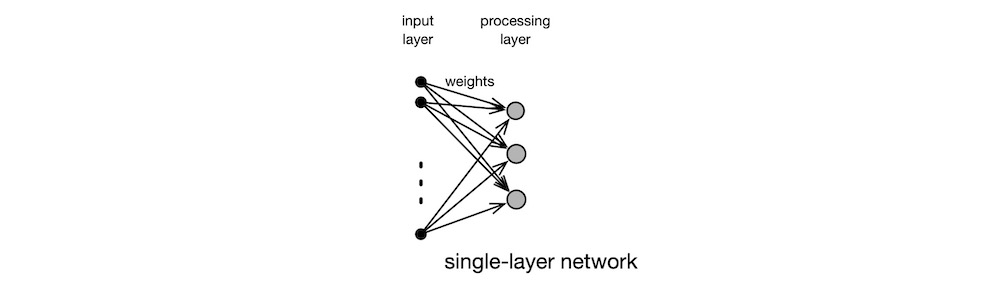 single-layer network